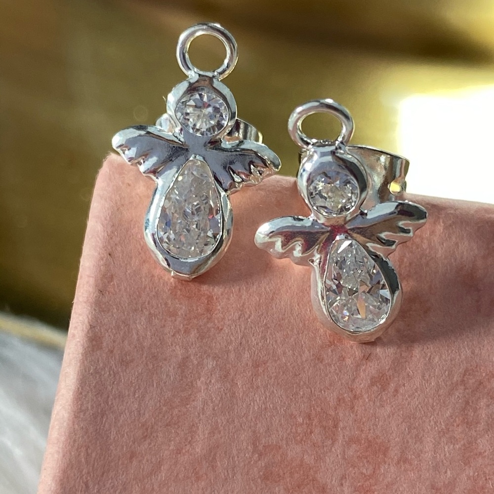 Guardian Angel S925 Stud Earrings